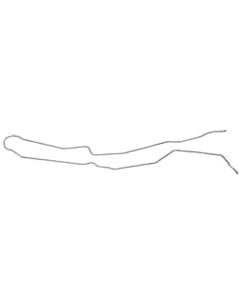 Full Size Chevy Gas Tank To Fuel Pump Lines, 5/16" Stainless Steel, 1958-1964