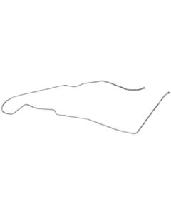 Full Size Chevy Gas Tank To Fuel Pump Lines, 3/8" StainlessSteel, 1965-1966