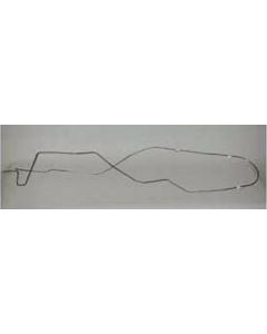 Full Size Chevy Gas Tank To Fuel Pump Lines, 5/16" Stainles Steel, 1967-1968