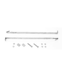 Full Size Chevy Gas Tank Strap Kit, Stainless Steel, 1961-1964