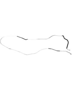 Full Size Chevy Gas Tank To Fuel Pump Lines, 3/8" StainlessSteel, 1970