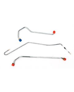 Full Size Chevy Fuel Pump To Carburetor Line, 396ci With Quadrajet, 3-Piece, 1969-1970