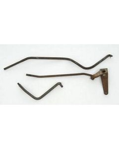 Chevy Shift Linkage, 3-Speed Manual Transmission, Used, 1955-1957
