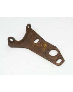 Chevy Center Bumper Bracket, Left, Rear, Used, 1957