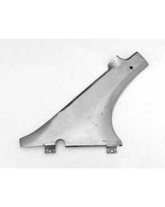 Chevy Dogleg, Stainless Steel, Inner, Left, Rear, 2-Door Hardtop, Bel Air, Used, 1955-1957
