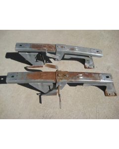 Chevy Seat Tracks, Front, Used, 1957