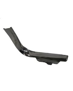 Chevy Quarter Window Bottom, Beltline Molding, Polished, Stainless Steel, Left, 4-Door HT, Used, 1956-1957