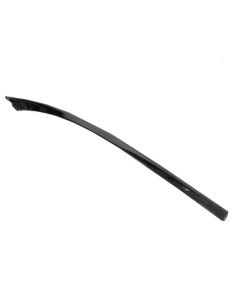 Chevy Door Molding, Upper Side, Left, Rear, Polished, Stainless, 4-Door HT, USED, 1957