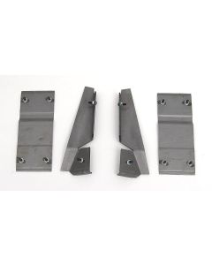 1962-64 Full Size Chevy Bucket Seat Floor Bracket Set, Impala SS
