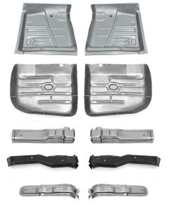 Full Size Chevy Floor Pan & Brace Sheet Metal Kit, 1961-1964