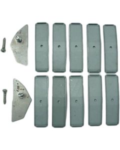 Rocker Panel Molding Clip Set,1958