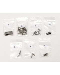 Full Size Chevy Exterior Trim Screw Set, Impala, 1964