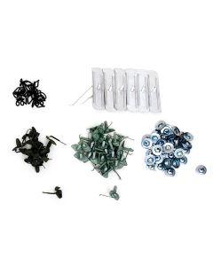 Molding Clips,Quarter Panel,2-Door,Impala,1959