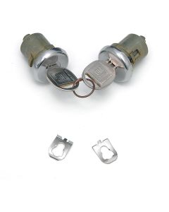 Full Size Chevy Door Locks, With Original Style Keys, 2 & 4-Door, 1965-1966