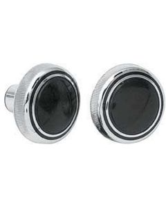 Full Size Chevy Radio Volume & Tuning Knobs, 1969-1970