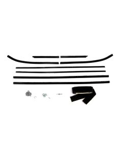 Full Size Chevy Window Felt Kit, 2-Door Hardtop, Impala, 1958