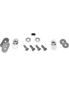 1961-64 2Dr Hdtp/Convertible Dr Glass Rr Channel Hardwre Set