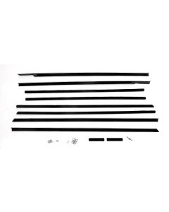 Full Size Chevy Window Felt Kit, 2-Door Hardtop, Impala, 1959-1960