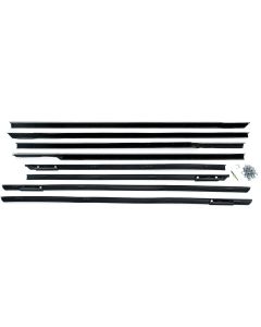 Full Size Chevy Window Felt Kit, 4-Door Hardtop, Impala, 1961-1962