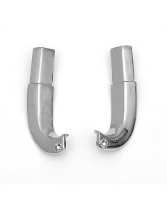 Full Size Chevy Impala Quarter Window Trim, 2-Door Hardtop,1965