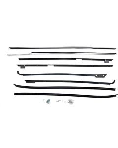 Full Size Chevy Window Felt Kit, 2-Door Hardtop, Impala, 1967-1968