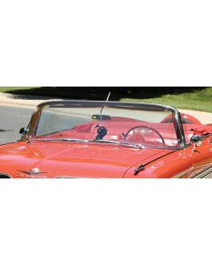 Full Size Chevy Windshield, Clear, 2-Door Hardtop & Convertible, Impala, 1963-1964