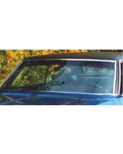 Full Size Chevy Windshield, Tinted & Shaded, With Antenna, Convertible, Impala, 1971-1975
