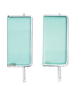 Full Size Chevy Vent Glass, Clear, Non-Date Coded, 2-Door Sedan, 1959-1960