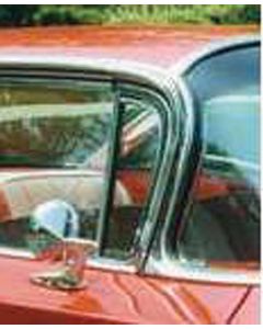 Full Size Chevy Vent Glass, Clear, Non-Date Coded, 2-Door Hardtop, Impala, 1962