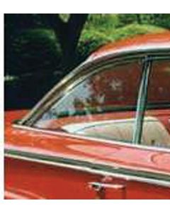 Full Size Chevy Quarter Glass, Tinted, Non-Coded, 2-Door Hardtop, 1963-1964