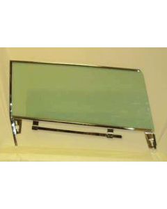 Door Glass Assembly,Left Clear,Impala Hardtop,62-64