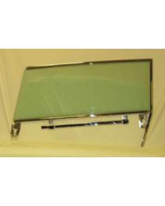 Full Size Chevy Door Glass Assembly, Left, Clear, Impala Convertible,1961-1964