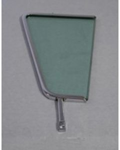 Full Size Chevy Vent Glass Assembly, Left, Clear, Impala Hardtop & Convertible, 1958