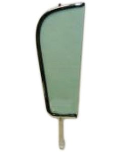 Full Size Chevy Vent Glass Assembly, Left, Green Tinted, Impala & Bel Air Hardtop & Convertible, 1959-1960