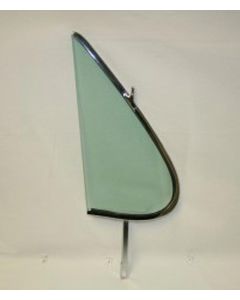 Full Size Chevy Vent Glass Assembly, Right, Green Tinted, Bel Air, Impala Hardtop & Convertible, 1961-1962