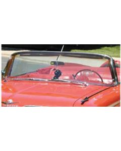Full Size Chevy Windshield, Tinted & Shaded, 4-Door Hardtop, Impala, 1963-1964