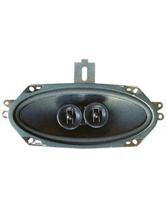 Full Size Chevy Speaker, 140Watt, Dual Voice Coil, Without Factory Air Conditioning, 1967-1968