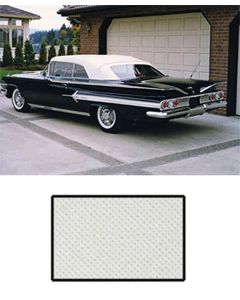 Full Size Chevy Convertible Top, White, Impala, 1959-1960