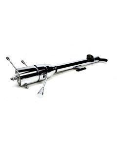 Chevy ididit Chrome Tilt Steering Column, Column Shift, 1955-1956