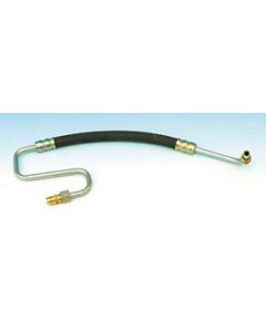 Chevy Power Steering Box Pressure Hose, Small Block, 605 & 670, With Inverted Flare, 1955-1957