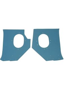 Full Size Chevy Kick Panels, Convertible, Blue, 1958