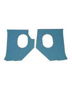 Full Size Chevy Kick Panels, Convertible, Turquoise, 1958