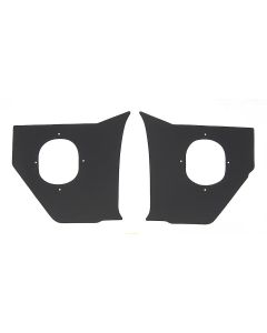 Full Size Chevy Kick Panels, Black, 1959-1960