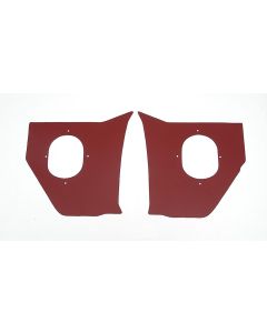 Full Size Chevy Kick Panels, Red, 1959-1960