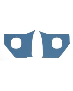 Full Size Chevy Kick Panels, Medium Blue, 1959-1960