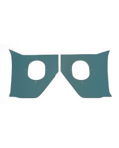 Full Size Chevy Kick Panels, Turquoise, 1959-1960