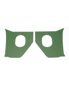 Full Size Chevy Kick Panels, Green, 1959-1960