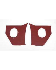 Full Size Chevy Kick Panels, Gray, 1959-1960