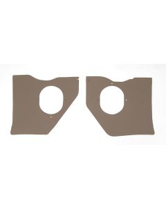 Kick Panels,w/o Air Conditioning,Fawn,61-62