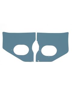 Full Size Chevy Kick Panels, For Cars Without Air Conditioning, Turquoise, 1961-1962